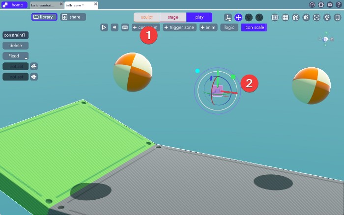 adding a constraint to unbound