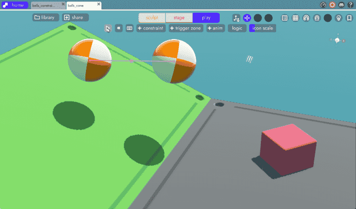 fixed constraint demonstration in unbound