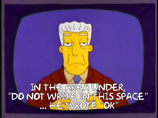 simpsons joke