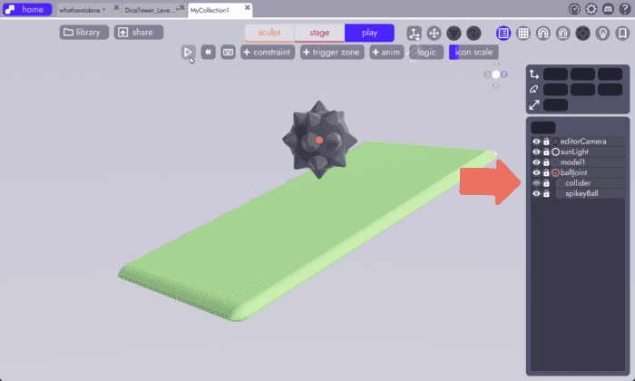 final physics object in unbound