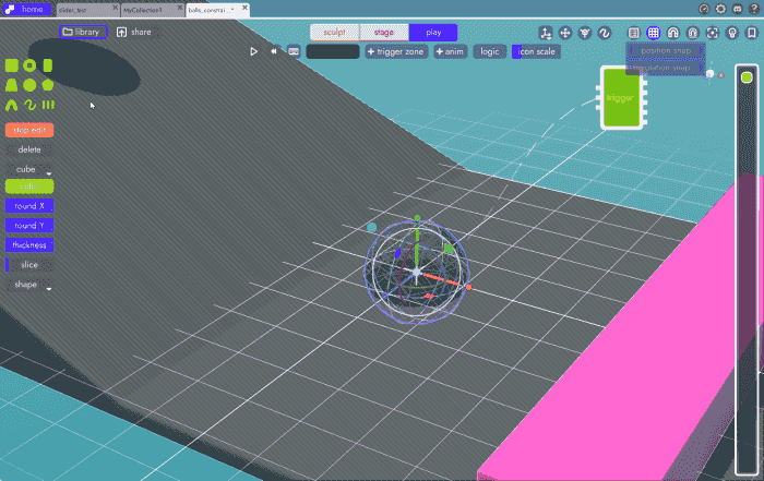 modifying a trigger's collider in unbound